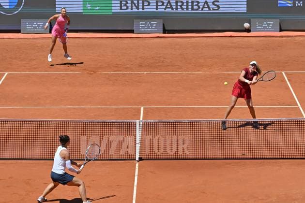 Tennis, WTA tournament in Rome