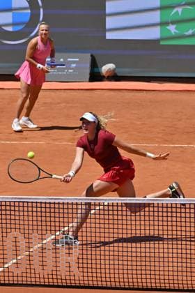 Internazionali BNL d Italia Mirra Andreeva,Diana Shnaider during the Internazionali BNL d Italia 2025 at Foro Italico, Italy, May 16th, 2025 Imago-Images Emmefoto Copyright: xImago-Images Emmefotox