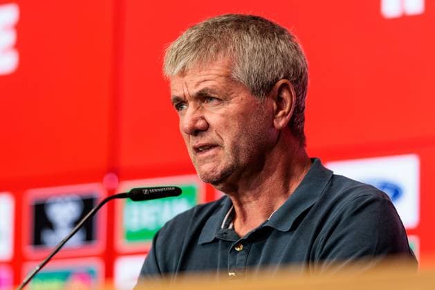 2 Soccer Bundesliga 1 FC Cologne Press Conference 16 05 2025 Friedhelm Funkel Coach 1 FC Cologne 2 Soccer Bundesliga Press Conference 1 FC Cologne Cologne, RheinEnergiestadion, 16 05 2025 Copyright: xBEAUTIFULxSPORTS Wunderlx