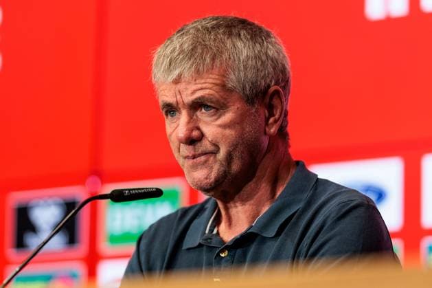 2 Soccer Bundesliga 1 FC Cologne Press Conference 16 05 2025 Friedhelm Funkel Coach 1 FC Cologne 2 Soccer Bundesliga Press Conference 1 FC Cologne Cologne, RheinEnergiestadion, 16 05 2025 Copyright: xBEAUTIFULxSPORTS Wunderlx