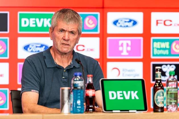 2 Soccer Bundesliga 1 FC Cologne Press Conference 16 05 2025 Friedhelm Funkel Coach 1 FC Cologne 2 Soccer Bundesliga Press Conference 1 FC Cologne Cologne, RheinEnergiestadion, 16 05 2025 Copyright: xBEAUTIFULxSPORTS Wunderlx