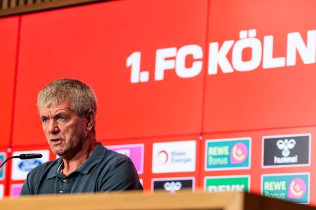2 Soccer Bundesliga 1 FC Cologne Press Conference 16 05 2025 Friedhelm Funkel Coach 1 FC Cologne 2 Soccer Bundesliga Press Conference 1 FC Cologne Cologne, RheinEnergiestadion, 16 05 2025 Copyright: xBEAUTIFULxSPORTS Wunderlx