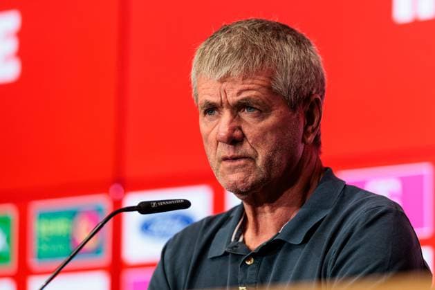 2 Soccer Bundesliga 1 FC Cologne Press Conference 16 05 2025 Friedhelm Funkel Coach 1 FC Cologne 2 Soccer Bundesliga Press Conference 1 FC Cologne Cologne, RheinEnergiestadion, 16 05 2025 Copyright: xBEAUTIFULxSPORTS Wunderlx