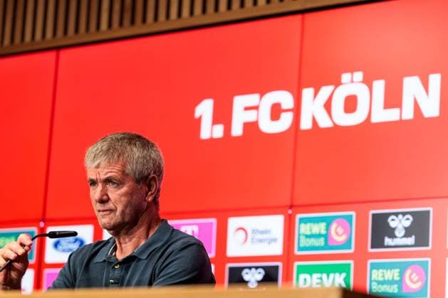 2 Soccer Bundesliga 1 FC Cologne Press Conference 16 05 2025 Friedhelm Funkel Coach 1 FC Cologne 2 Soccer Bundesliga Press Conference 1 FC Cologne Cologne, RheinEnergiestadion, 16 05 2025 Copyright: xBEAUTIFULxSPORTS Wunderlx