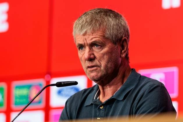 2 Soccer Bundesliga 1 FC Cologne Press Conference 16 05 2025 Friedhelm Funkel Coach 1 FC Cologne 2 Soccer Bundesliga Press Conference 1 FC Cologne Cologne, RheinEnergiestadion, 16 05 2025 Copyright: xBEAUTIFULxSPORTS Wunderlx