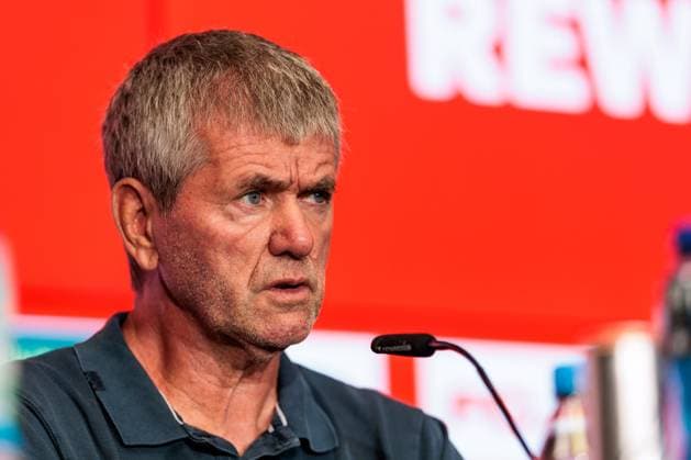2 Soccer Bundesliga 1 FC Cologne Press Conference 16 05 2025 Friedhelm Funkel Coach 1 FC Cologne 2 Soccer Bundesliga Press Conference 1 FC Cologne Cologne, RheinEnergiestadion, 16 05 2025 Copyright: xBEAUTIFULxSPORTS Wunderlx
