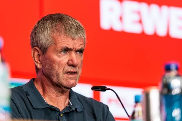 2 Soccer Bundesliga 1 FC Cologne Press Conference 16 05 2025 Friedhelm Funkel Coach 1 FC Cologne 2 Soccer Bundesliga Press Conference 1 FC Cologne Cologne, RheinEnergiestadion, 16 05 2025 Copyright: xBEAUTIFULxSPORTS Wunderlx