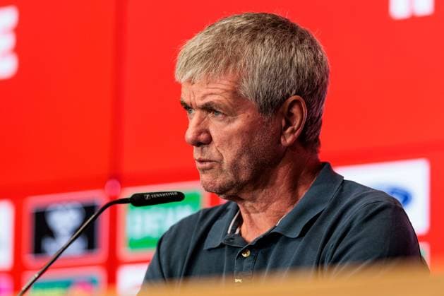 2 Soccer Bundesliga 1 FC Cologne Press Conference 16 05 2025 Friedhelm Funkel Coach 1 FC Cologne 2 Soccer Bundesliga Press Conference 1 FC Cologne Cologne, RheinEnergiestadion, 16 05 2025 Copyright: xBEAUTIFULxSPORTS Wunderlx