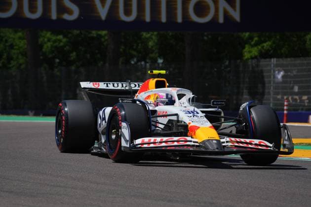 16 05 2025, Autodromo Enzo e Dino Ferrari, Imola, Formula 1 Grand Prix Emilia Romagna 2025 ,in the picture Liam Lawson NZL , Visa Cash App RB Formula One Team Photo by Hasan Bratic DeFodi Images