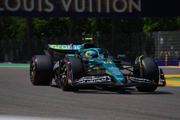 16 05 2025, Autodromo Enzo e Dino Ferrari, Imola, Formula 1 Grand Prix Emilia Romagna 2025 ,in the picture Fernando Alonso ESP , Aston Martin Aramco Cognizant Formula One Team Photo by Hasan Bratic DeFodi Images