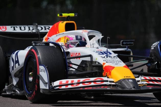 16 05 2025, Autodromo Enzo e Dino Ferrari, Imola, Formula 1 Grand Prix Emilia Romagna 2025 ,in the picture Liam Lawson NZL , Visa Cash App RB Formula One Team Photo by Hasan Bratic DeFodi Images