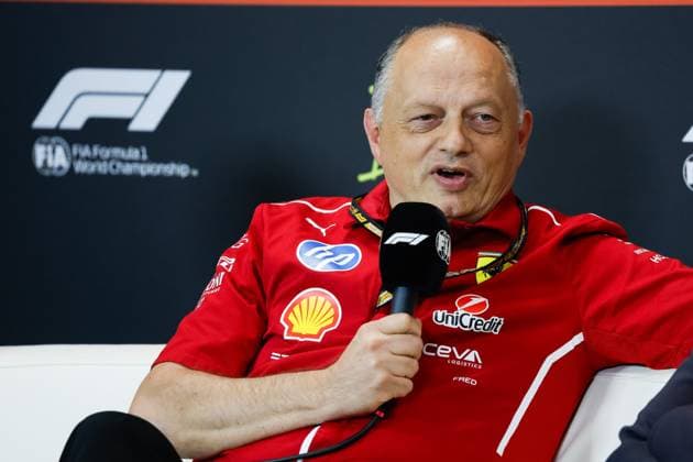 F1 - EMILIA ROMAGNA GRAND PRIX 2025 VASSEUR FrÃ dÃ ric (fra), Team Principal & General Manager of the Scuderia Ferrari, portrait during the Formula 1 AWS Gran Premio del Made in Italy e Dell™Emilia-Romagna 2025, Emilia Romagna Grand Prix 2025, 7th round of the 2025 FIA Formula One World Championship, WM, Weltmeisterschaft from May 16 to 18, 2025 on the Autodromo Internazionale Enzo e Dino Ferrari, in Imola, Italy - ImolaItaly  Copyright: xJavierxJimenezx