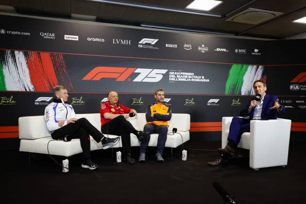 Formula 1, GP Emilia Romagna in Imola, Press conference