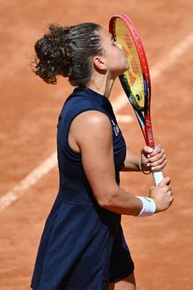 Sara Errani (ITA) and Jasmine Paolini (ITA) in action against Diana Shnaider (RUS) and Mirra Andreeva (RUS) during the Internazionali BNL d Italia Day Twelve at Foro Italico on May 15, 2025 in Rome, Italy.  Copyright: xDomenicoxCippitelli IPAxSportx xipa-agency.netx xx IPA_57776303 IPA_Agency_IPA57776303
