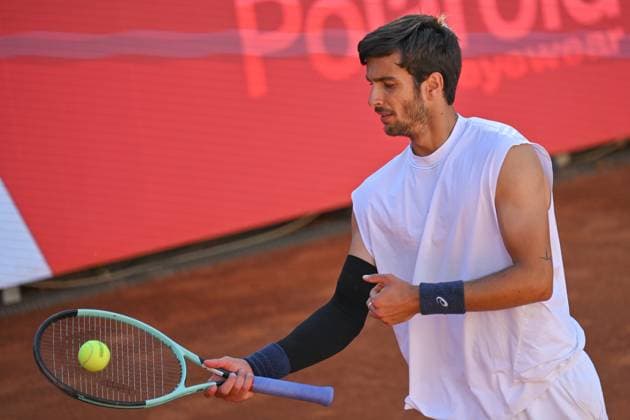 Internazionali BNL d Italia Lorenzo Musetti during the Internazionali BNL d Italia 2025 at Foro Italico, Italy, May 16th, 2025 Imago-Images Emmefoto Copyright: xImago-Images Emmefotox