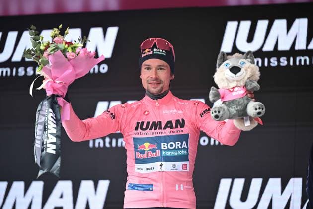 16-05-2025 Giro D italia; Tappa 07 Castel Di Sangro - Tagliacozzo; 2025, Red Bull - Bora Hansgrohe; Roglic, Primoz; Tagliacozzo; 