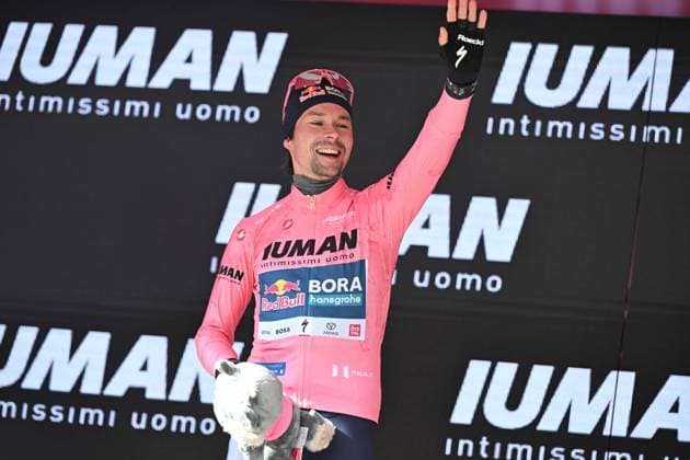 16-05-2025 Giro D italia; Tappa 07 Castel Di Sangro - Tagliacozzo; 2025, Red Bull - Bora Hansgrohe; Roglic, Primoz; Tagliacozzo; 