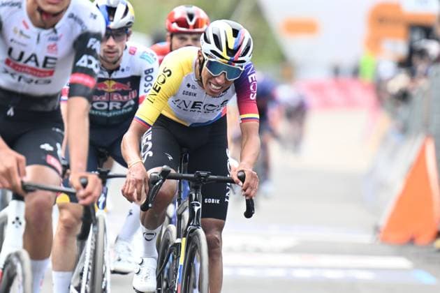 16-05-2025 Giro D italia; Tappa 07 Castel Di Sangro - Tagliacozzo; 2025, Ineos Grenadiers; Bernal Gomez, Arley; Tagliacozzo; 