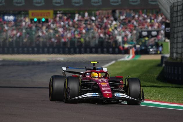 Formula 1 Grand Prix Emilia Romagna 2025 16 05 2025, Autodromo Enzo e Dino Ferrari, Imola, Formula 1 Grand Prix Emilia Romagna 2025 ,in the picture Lewis Hamilton GBR , Scuderia Ferrari HP nordphotoxGmbHx xBratic nph00250