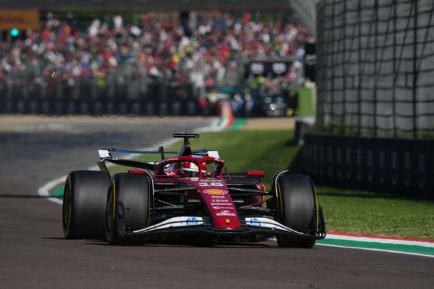 Formula 1 Grand Prix Emilia Romagna 2025 16 05 2025, Autodromo Enzo e Dino Ferrari, Imola, Formula 1 Grand Prix Emilia Romagna 2025 ,in the picture Charles Leclerc MCO , Scuderia Ferrari HP nordphotoxGmbHx xBratic nph00250