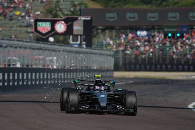 Formula 1 Grand Prix Emilia Romagna 2025 16 05 2025, Autodromo Enzo e Dino Ferrari, Imola, Formula 1 Grand Prix Emilia Romagna 2025 ,in the picture Andrea Kimi Antonelli ITA , Mercedes AMG Petronas Formula One Team nordphotoxGmbHx xBratic nph00250