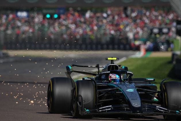 Formula 1 Grand Prix Emilia Romagna 2025 16 05 2025, Autodromo Enzo e Dino Ferrari, Imola, Formula 1 Grand Prix Emilia Romagna 2025 ,in the picture Andrea Kimi Antonelli ITA , Mercedes AMG Petronas Formula One Team nordphotoxGmbHx xBratic nph00250