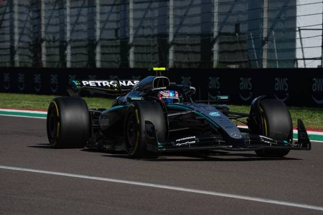 Formula 1 Grand Prix Emilia Romagna 2025 16 05 2025, Autodromo Enzo e Dino Ferrari, Imola, Formula 1 Grand Prix Emilia Romagna 2025 ,in the picture Andrea Kimi Antonelli ITA , Mercedes AMG Petronas Formula One Team nordphotoxGmbHx xBratic nph00250