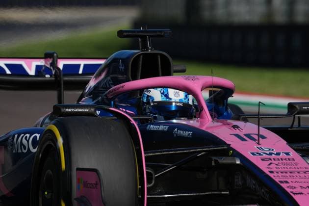 Formula 1 Grand Prix Emilia Romagna 2025 16 05 2025, Autodromo Enzo e Dino Ferrari, Imola, Formula 1 Grand Prix Emilia Romagna 2025 ,in the picture Pierre Gasly FRA , BWT Alpine F1 Team nordphotoxGmbHx xBratic nph00250