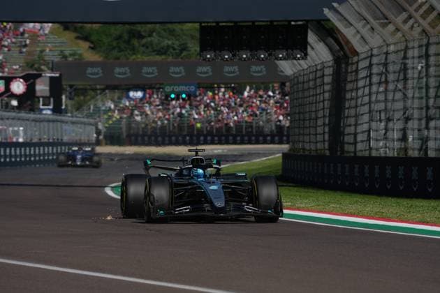 Formula 1 Grand Prix Emilia Romagna 2025 16 05 2025, Autodromo Enzo e Dino Ferrari, Imola, Formula 1 Grand Prix Emilia Romagna 2025 ,in the picture George Russell GBR , Mercedes AMG Petronas Formula One Team nordphotoxGmbHx xBratic nph00250