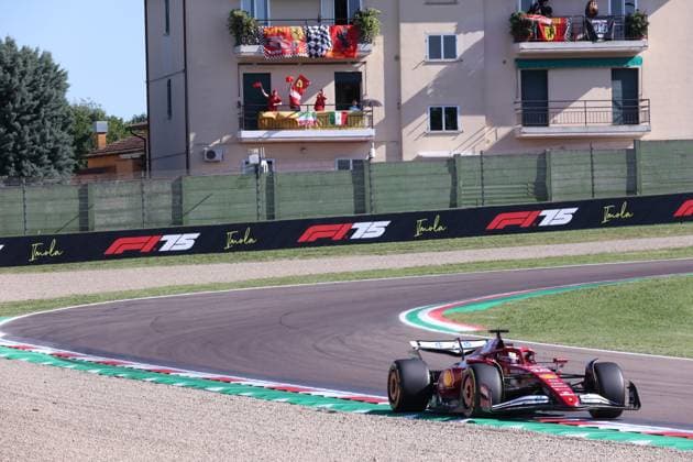 16 05 2025, Autodromo Enzo e Dino Ferrari, Imola, Formula 1 Grand Prix Emilia Romagna 2025 ,in the picture Charles Leclerc MCO , Scuderia Ferrari HP Photo by Alessandro Martelotta Hasan Bratic DeFodi Images