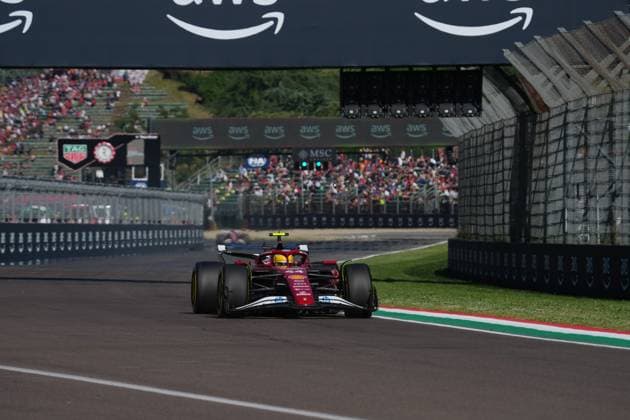 Formula 1 Grand Prix Emilia Romagna 2025 16 05 2025, Autodromo Enzo e Dino Ferrari, Imola, Formula 1 Grand Prix Emilia Romagna 2025 ,in the picture Lewis Hamilton GBR , Scuderia Ferrari HP nordphotoxGmbHx xBratic nph00250