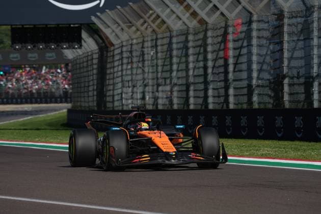 Formula 1 Grand Prix Emilia Romagna 2025 16 05 2025, Autodromo Enzo e Dino Ferrari, Imola, Formula 1 Grand Prix Emilia Romagna 2025 ,in the picture Oscar Piastri AUS , McLaren F1 Team nordphotoxGmbHx xBratic nph00250