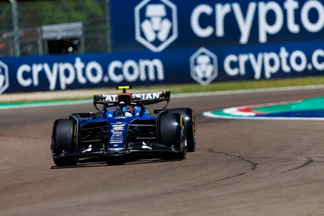 16th May 2025; Autodromo Enzo e Dino Ferrari, Imola, Italy; FIA Formula 1 Emilia Romagna Grand Prix 2025; Free Practice Day; Number 55 Williams driver Carlos Sainz Jr during practice 1 at the Emilia Romagna Formula 1  ActionPlus12788396 StephenxBlackberry