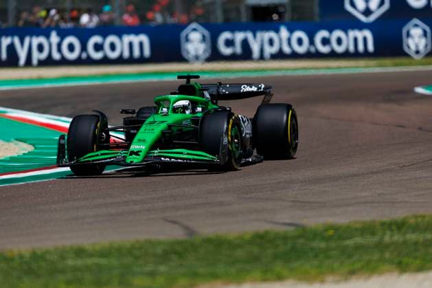 16th May 2025; Autodromo Enzo e Dino Ferrari, Imola, Italy; FIA Formula 1 Emilia Romagna Grand Prix 2025; Free Practice Day; Number 27 Kick Sauber driver Nico Hulkenberg during practice 1 at the Emilia Romagna Formula 1  ActionPlus12788403 StephenxBlackberry