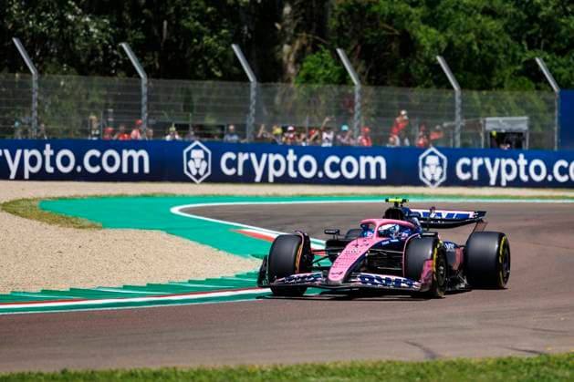 16th May 2025; Autodromo Enzo e Dino Ferrari, Imola, Italy; FIA Formula 1 Emilia Romagna Grand Prix 2025; Free Practice Day; Number 43 BWT Alpine driver Franco Colapinto during practice 1 at the Emilia Romagna Formula 1  ActionPlus12788378 StephenxBlackberry