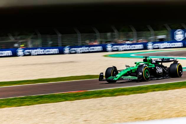 16th May 2025; Autodromo Enzo e Dino Ferrari, Imola, Italy; FIA Formula 1 Emilia Romagna Grand Prix 2025; Free Practice Day; Number 27 Kick Sauber driver Nico Hulkenberg during practice 1 at the Emilia Romagna Formula 1  ActionPlus12788380 StephenxBlackberry