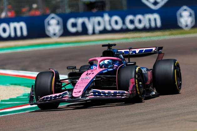16th May 2025; Autodromo Enzo e Dino Ferrari, Imola, Italy; FIA Formula 1 Emilia Romagna Grand Prix 2025; Free Practice Day; Number 10 BWT Alpine driver Pierre Gasly during practice 1 at the Emilia Romagna Formula 1  ActionPlus12788416 StephenxBlackberry