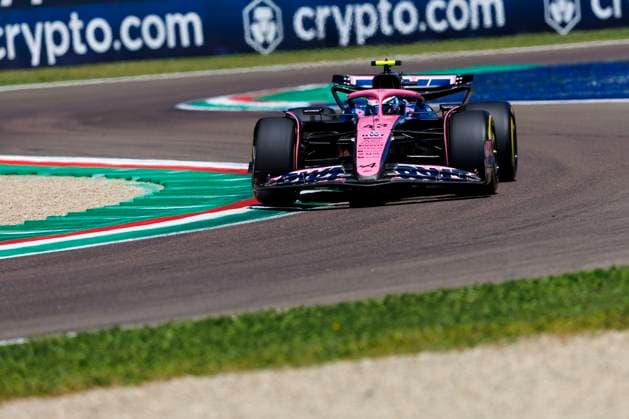 16th May 2025; Autodromo Enzo e Dino Ferrari, Imola, Italy; FIA Formula 1 Emilia Romagna Grand Prix 2025; Free Practice Day; Number 43 BWT Alpine driver Franco Colapinto during practice 1 at the Emilia Romagna Formula 1  ActionPlus12788432 StephenxBlackberry