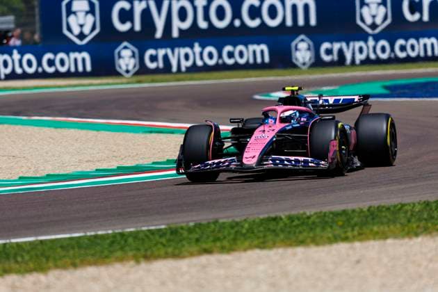 16th May 2025; Autodromo Enzo e Dino Ferrari, Imola, Italy; FIA Formula 1 Emilia Romagna Grand Prix 2025; Free Practice Day; Number 43 BWT Alpine driver Franco Colapinto during practice 1 at the Emilia Romagna Formula 1  ActionPlus12788433 StephenxBlackberry