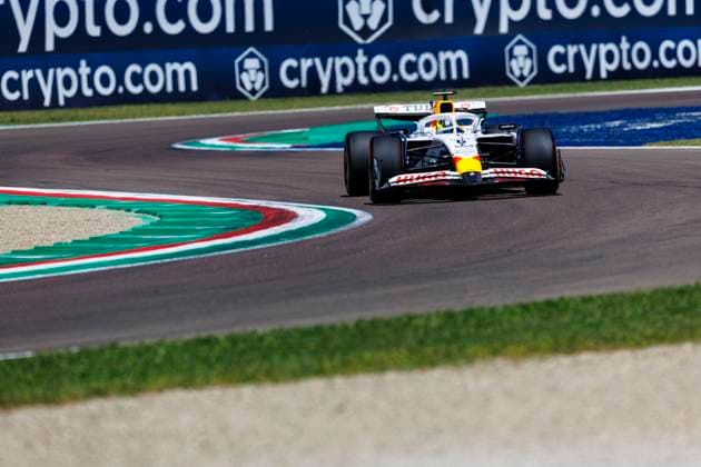16th May 2025; Autodromo Enzo e Dino Ferrari, Imola, Italy; FIA Formula 1 Emilia Romagna Grand Prix 2025; Free Practice Day; Number 6 Visa Cash App RB driver Isack Hadjar during practice 1 at the Emilia Romagna Formula 1  ActionPlus12788434 StephenxBlackberry