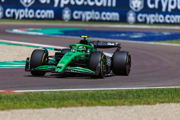 16th May 2025; Autodromo Enzo e Dino Ferrari, Imola, Italy; FIA Formula 1 Emilia Romagna Grand Prix 2025; Free Practice Day; Number 5 Kick Sauber driver Gabriel Bortoleto during practice 1 at the Emilia Romagna Formula 1  ActionPlus12788435 StephenxBlackberry
