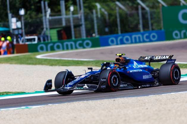16th May 2025; Autodromo Enzo e Dino Ferrari, Imola, Italy; FIA Formula 1 Emilia Romagna Grand Prix 2025; Free Practice Day; Number 55 Williams driver Carlos Sainz Jr during practice 1 at the Emilia Romagna Formula 1  ActionPlus12788442 StephenxBlackberry
