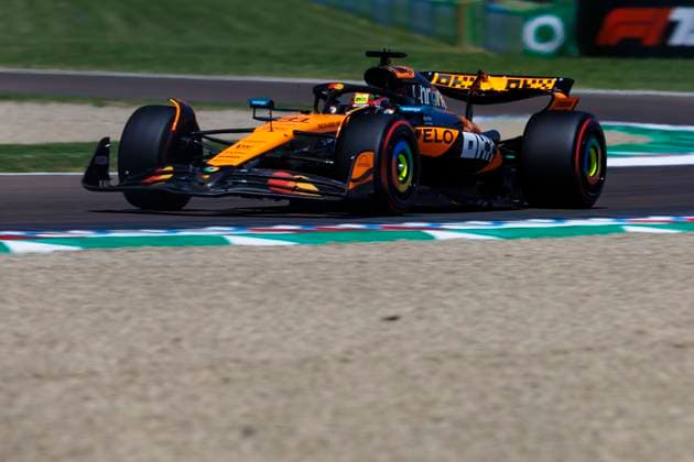 16th May 2025; Autodromo Enzo e Dino Ferrari, Imola, Italy; FIA Formula 1 Emilia Romagna Grand Prix 2025; Free Practice Day; Number 81 McLaren driver Oscar Piastri during practice 1 at the Emilia Romagna Formula 1  ActionPlus12788455 StephenxBlackberry