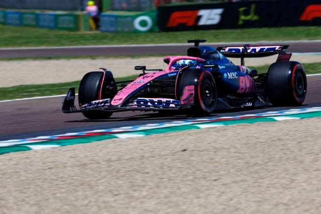 16th May 2025; Autodromo Enzo e Dino Ferrari, Imola, Italy; FIA Formula 1 Emilia Romagna Grand Prix 2025; Free Practice Day; Number 10 BWT Alpine driver Pierre Gasly during practice 1 at the Emilia Romagna Formula 1  ActionPlus12788457 StephenxBlackberry