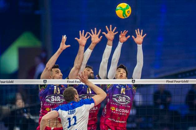Volleyball, CL, Sir Sicoma Monini Perugia - Halkbank Ankara