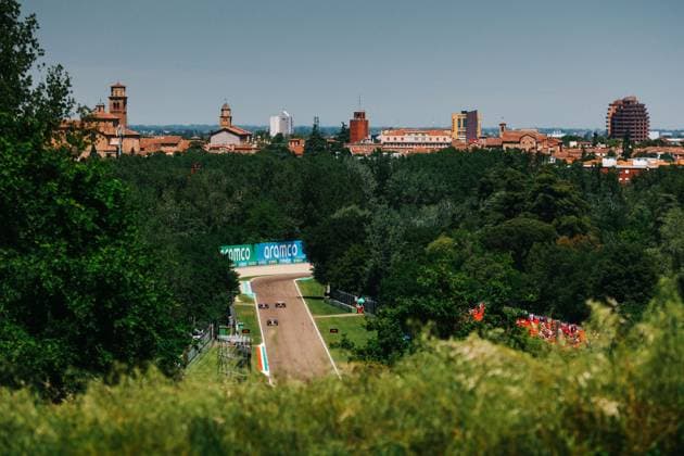 43 Franco Colapinto ARG, BWT Alpine F1 Team , 44 Lewis Hamilton GBR, Scuderia Ferrari HP , 10 Pierre Gasly FRA, BWT Alpine F1 Team , F1 Grand Prix of Emilia Romagna at Autodromo Internazionale Enzo e Dino Ferrari on May 16, 2025 in Imola, Italy Photo by HOCH ZWEI Imola Italy