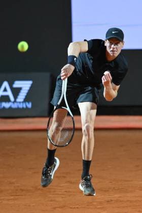Foto IPP Roberto Ramaccia Roma 16 5 2025 Tennis Internazionali Bnl d’Italia 2025 Nella foto Jannik Sinner (ITA) Italy Photo Press - World Copyright Roma italy Italia ITALY  Copyright: xR4924_italyphotopressx