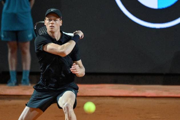 Foto IPP Roberto Ramaccia Roma 16 5 2025 Tennis Internazionali Bnl d’Italia 2025 Nella foto Jannik Sinner (ITA) Italy Photo Press - World Copyright Roma italy Italia ITALY  Copyright: xR4924_italyphotopressx
