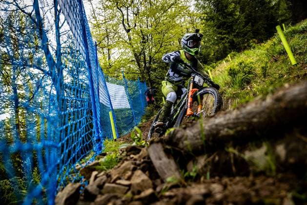 Whoop UCI MTB World Series DHI Worldcup Bielsko BiaÅa HART Danny NORCO RACE DIVISION at Whoop UCI MTB World Series DHI Worldcup Bielsko BiaÅa, 16 05 2025,in Szczyrk,POL Photo Sebastian Sternemann