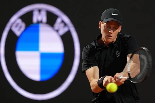 Jannik Sinner (ITA) during Semi-final round against Tommy Paul (USA) of the ATP, Tennis Herren Master 1000 Internazionali BNL d™Italia tournament at Foro Italico on May 16, 2025 (Alfredo Falcone LaPresse)  Copyright: xAlfredoxFalcone LaPressex